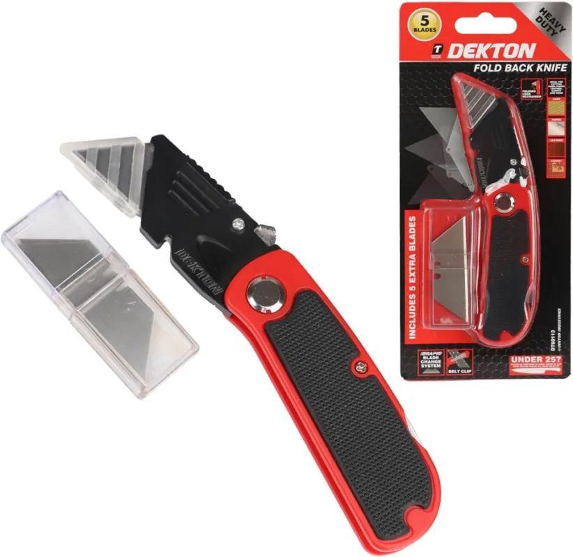 Preferatul clienților Dekton Heavy Duty Utility Cutter + lama schimb