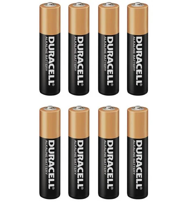 Baterii Alcaline Duracell Simply MN2400, LR3 ,AAA, blister de 8 buc. - valabil pana 2026 Reduceri