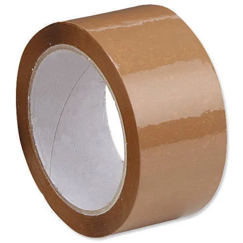 Ofertă limitată Banda adeziva maro Kinzo 48mm/50m