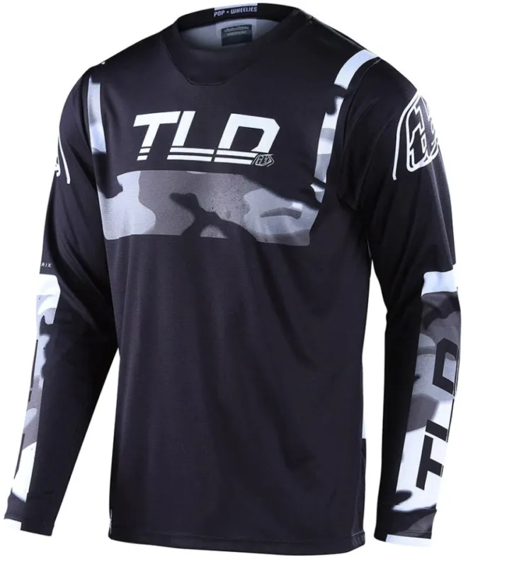 Troy Lee Designs GP Brazen Camo - MTB Jersey maneca lunga - marime L Plată sigură