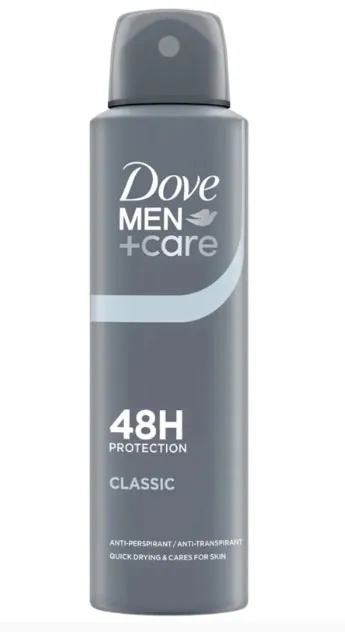 Transport gratuit Deodorant Antiperspirant Spray Dove Men Clean Comfort 48h – 200 ml