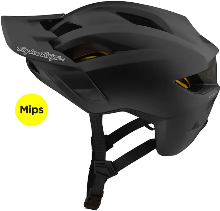 Troy Lee Designs Flowline MIPS - casca MTB - M/L (57-59 cm) Negru Lichidare de stoc