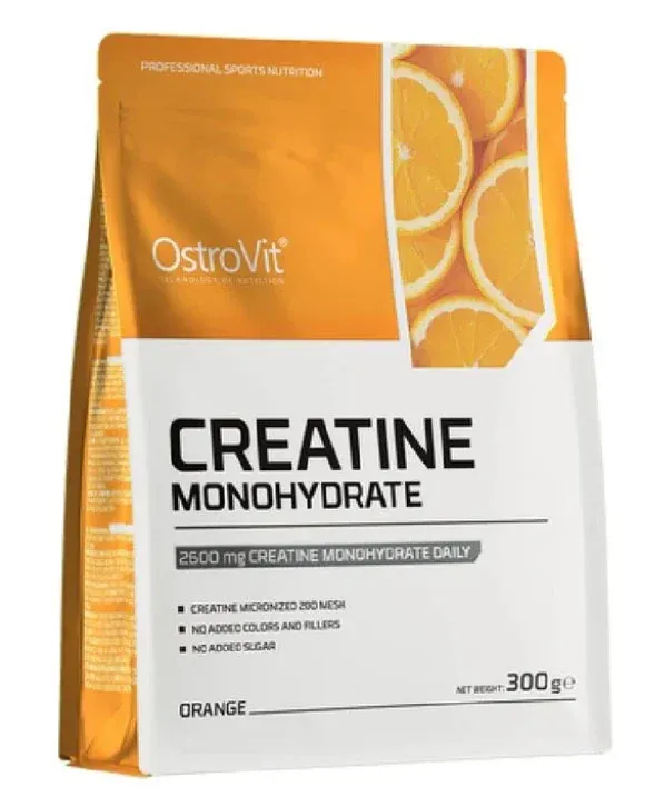 Cel mai vândut Creatina monohidrata pudra Ostrovit - 300grame(Orange)