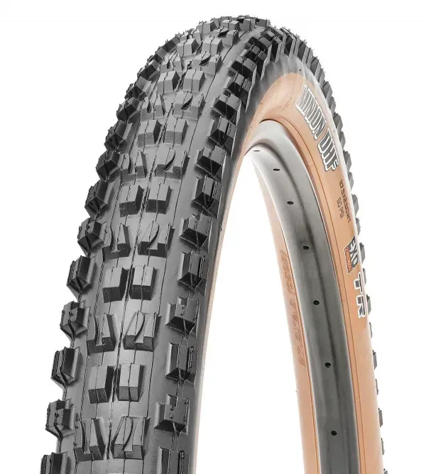 ANVELOPA MAXXIS 29X2.50 WT MINION DHF EXO/TR/SKINWALL 60TPI FOLDABIL NEGRU/CREM Transport gratuit