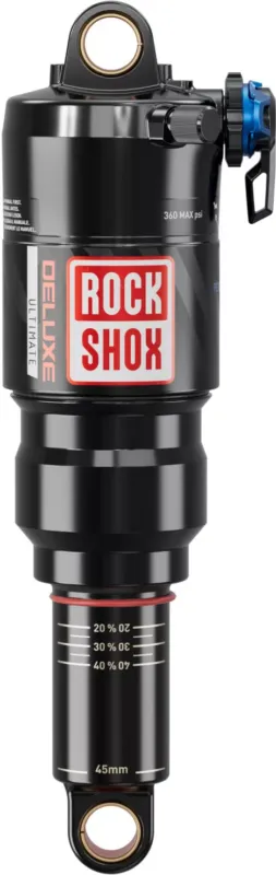 Vezi acum AMORTIZOR SPATE ROCKSHOX DELUXE ULTIMATE RCT DEBON AIR+ LINEAR XL REB55/COMP30