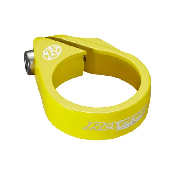 COLIER TIJA SA REVERSE BOLT CLAMP 34.9MM Galben Plată securizată