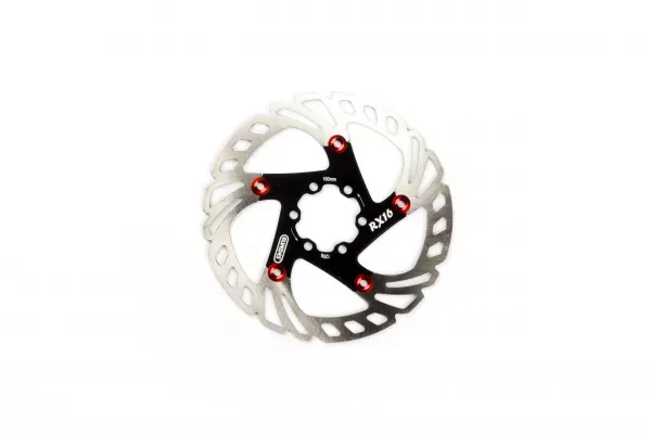 Transport gratuit ROTOR/DISC FRANA ELVEDES RX SERIES BLACK/RED 160mm
