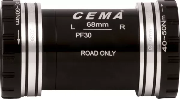BUTUC PEDALIER CEMA PF30 INTERLOCK BLACK BB30/PF30, Rulment Ceramic SG3, 30mm Super ofertă