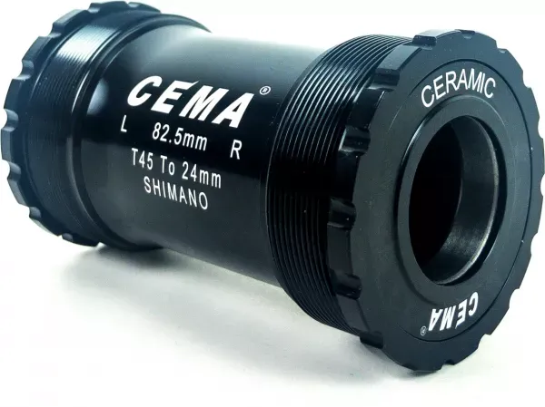 Cumpărături sigure BUTUC PEDALIER CEMA T45 COLNAGO BLACK Sram GXP, Rulment Ceramic SG3, 22-24mm