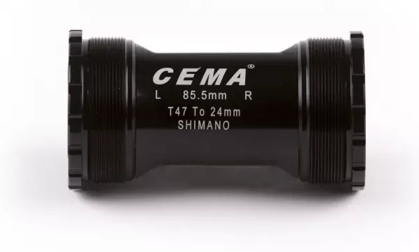 BUTUC PEDALIER CEMA T47 TREK BLACK Praxis M30, Rulment Ceramic SG3, 28-30mm Plată sigură