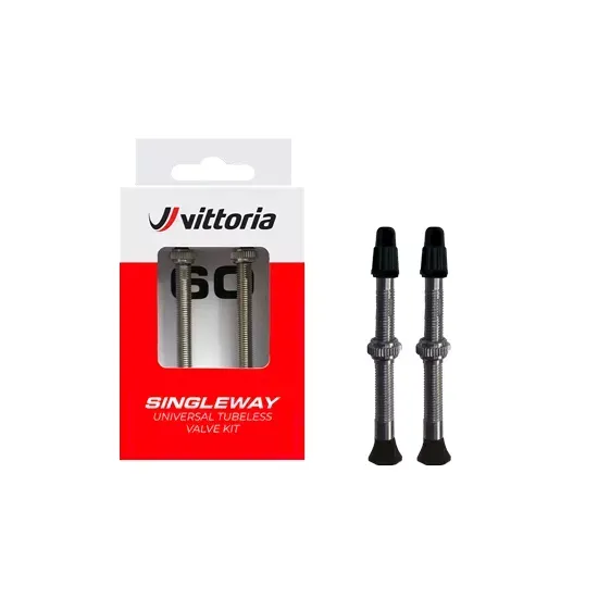 Transport gratuit SET VALVE TUBELESS VITTORIA TUBELESS SINGLEWAY 40mm