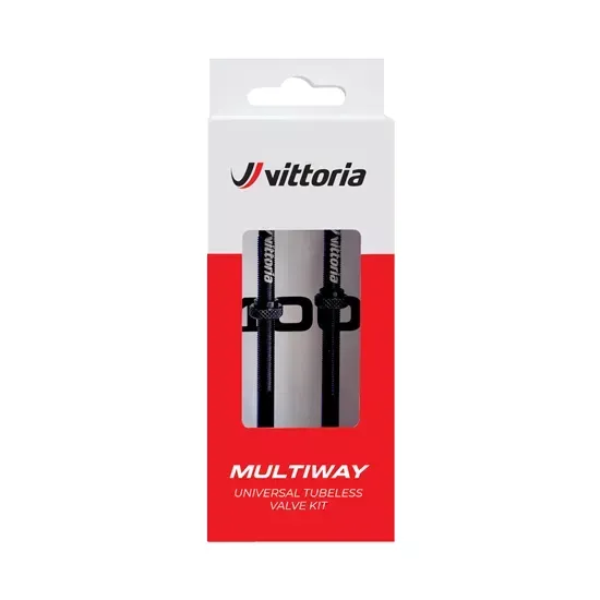 SET VALVE TUBELESS VITTORIA TUBELESS MULTIWAY 60mm Transport gratuit