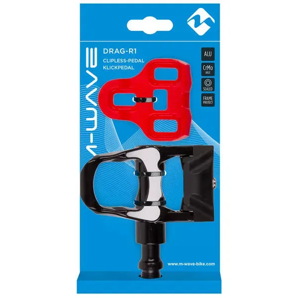 Cel mai vândut PEDALE ALUMINIU ROAD M-WAVE DRAG-R1 Negru