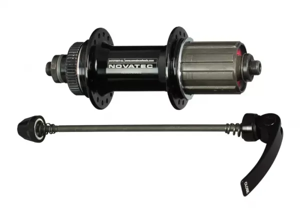 Ultima șansă BUTUC SPATE NOVATEC D472TSBT-CL-11S CENTERLOCK NEGRU 32H Shimano HG