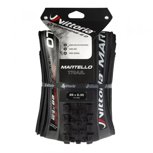 Reduceri ANVELOPA VITTORIA MARTELLO 27.5X2.4 (57-584) TUBELESS 2PLY Negru