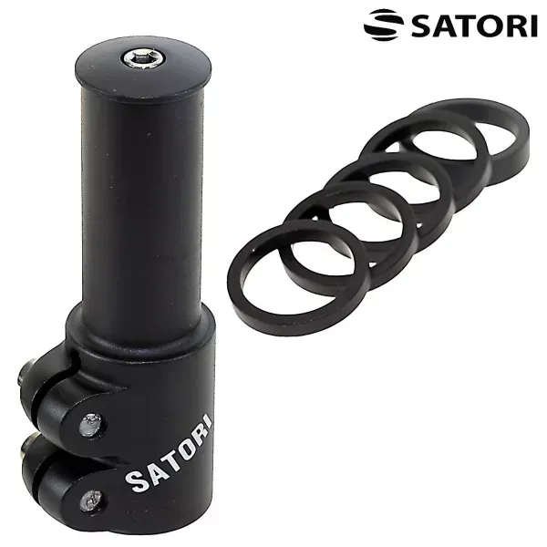 ADAPTOR GAT FURCA SATORI 1.1/8 Negru Reducere de preț