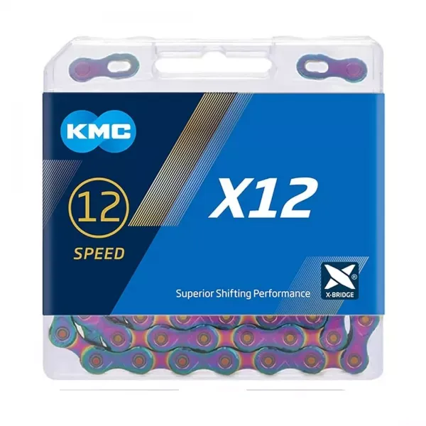 LANT KMC X12 AURORA BLUE 12 VITEZE 126 zale Reduceri