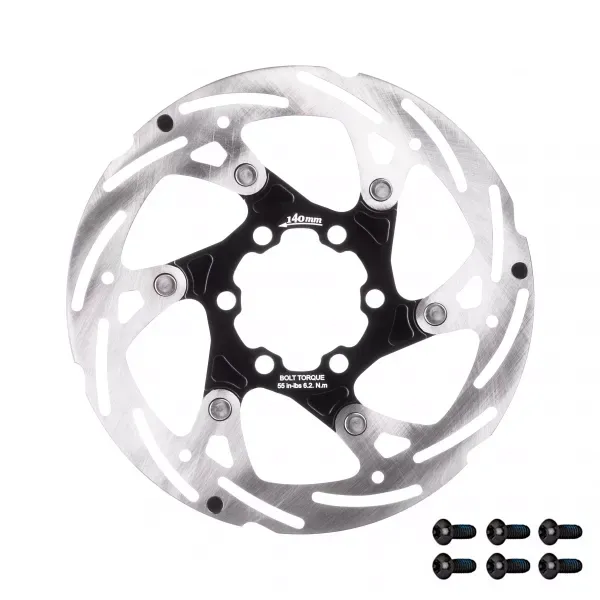 Ultima șansă DISC FRANA FORCE 6 SURUBURI NEGRU 140mm