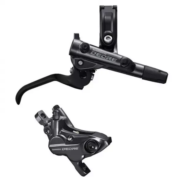 Vezi acum FRANA DISC HIDRAULICA SHIMANO DEORE BL-M6100/BR-M6120 SPATE, PLACUTE RESIN, J-KIT