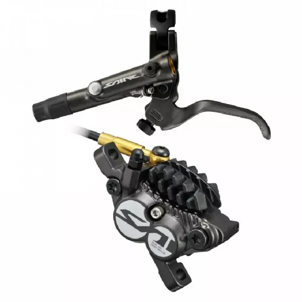 Super ofertă FRANA DISC HIDRAULICA SHIMANO SAINT BL-M820-B/BR-M820 Spate/Dreapta J-KIT / Placute metal radiator