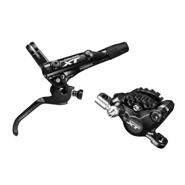 Vezi acum FRANA DISC HIDRAULICA SHIMANO XT BL-M8000/BR-M8000 Fata, placute resin/radiator, negru