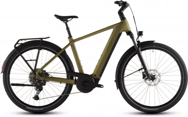 Reducere BICICLETA ELECTRICA CUBE TOURING HYBRID PRO 800 GOLDENLIME BLACK 2026 62 cm