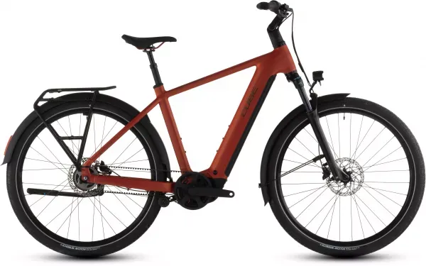 Reducere de preț BICICLETA ELECTRICA CUBE TOURING HYBRID COMFORT SLX 800 CHILLI CHROME 2026 62 cm