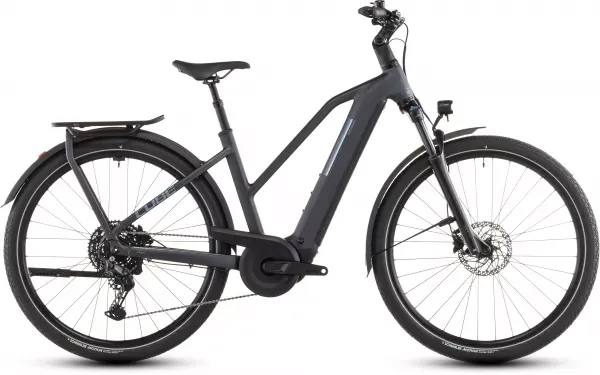 Super ofertă BICICLETA ELECTRICA CUBE KATHMANDU HYBRID ONE 800 TRAPEZE METALLICGREY GREY 2026 58cm