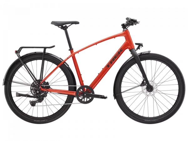 BICICLETA TREK DUAL SPORT 2 SO EQ LAVA XL Ieftin