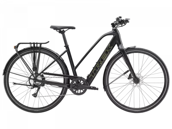 Bicicleta electrica Trek FX+ 2 MS LT Satin Trek Black XL Ultima șansă