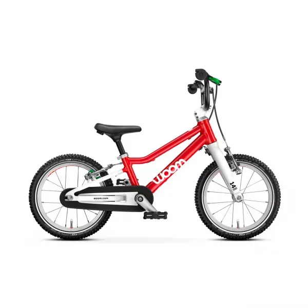 BICICLETA COPII WOOM GO 2 RED 14inch Preț mic