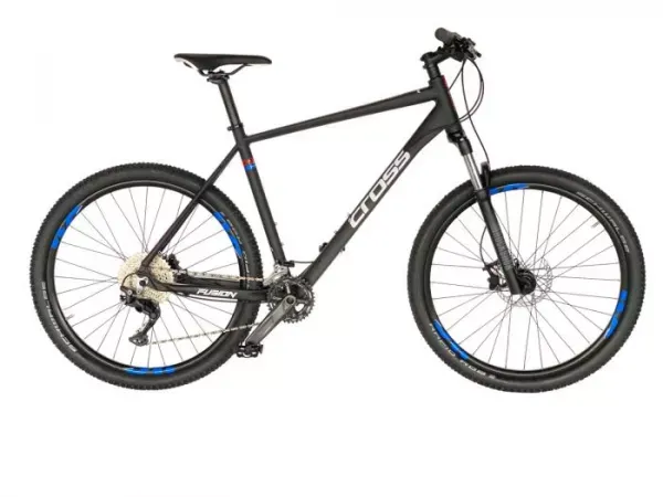 Disponibil imediat BICICLETA CROSS FUSION X 27.5INCH BLACK 460mm