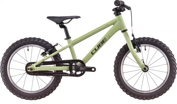 BICICLETA CUBE ACID 160 LIGHTOLIVE ORANGE 2025 roti 16" Reducere extra