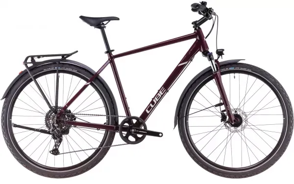 BICICLETA CUBE NATURE ONE ALLROAD AMARONE LUNAR 2025 50 cm Ofertă limitată