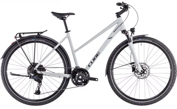 BICICLETA CUBE NATURE EXC ALLROAD TRAPEZE SEASALT PYRITE 2025 M (54 cm) Expediere rapidă