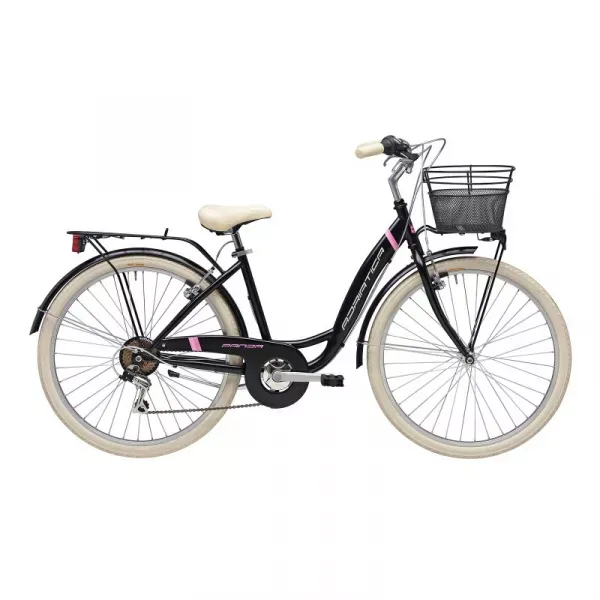 BICICLETA ADRIATICA PANDA 26 LADY 6V NEGRU MAT Doar azi