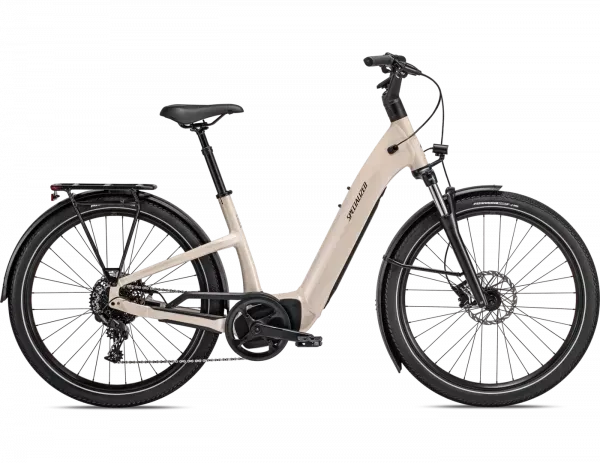BICICLETA SPECIALIZED TURBO COMO 4.0 NB SAND/BLACK REFLECTIVE L Retur gratuit