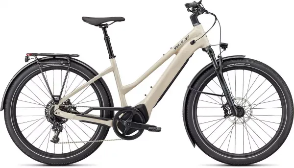 BICICLETA ELECTRICA SPECIALIZED TURBO VADO 5.0 STEP-THROUGH - WHITE MOUNTAINS L Ofertă exclusivă