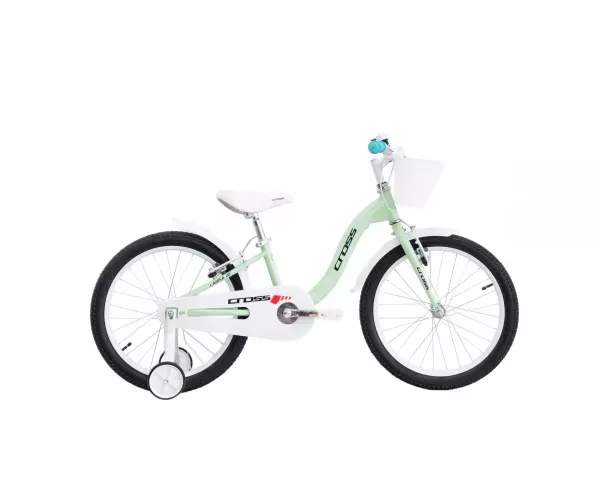 Reducere extra BICICLETA COPII MTB CROSS LARISA V-BREAK 20INCH LIGHT GREEN 6-8 ani