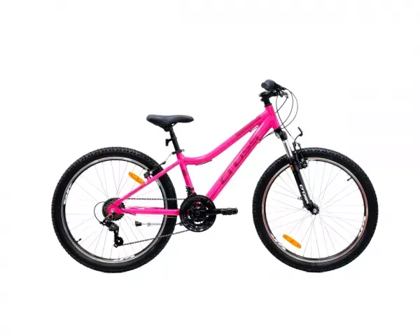 Ofertă exclusivă BICICLETA COPII MTB CROSS SPEEDSTER GIRL 24INCH AL 8-10 ANI Roz