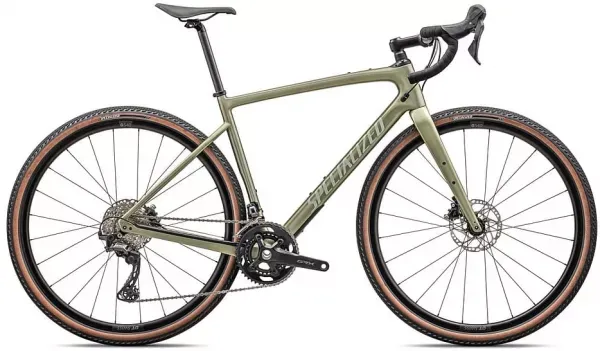 BICICLETA SPECIALIZED DIVERGE SPORT CARBON - SATIN METALLIC SPRUCE/SPRUCE 54 Plată sigură