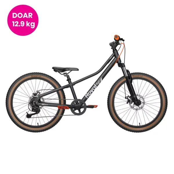 BICICLETA ROYAL BABY 7-17 24INCH Black Preț redus