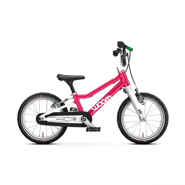 Reducere specială BICICLETA COPII WOOM GO 2 HOT PINK 14inch