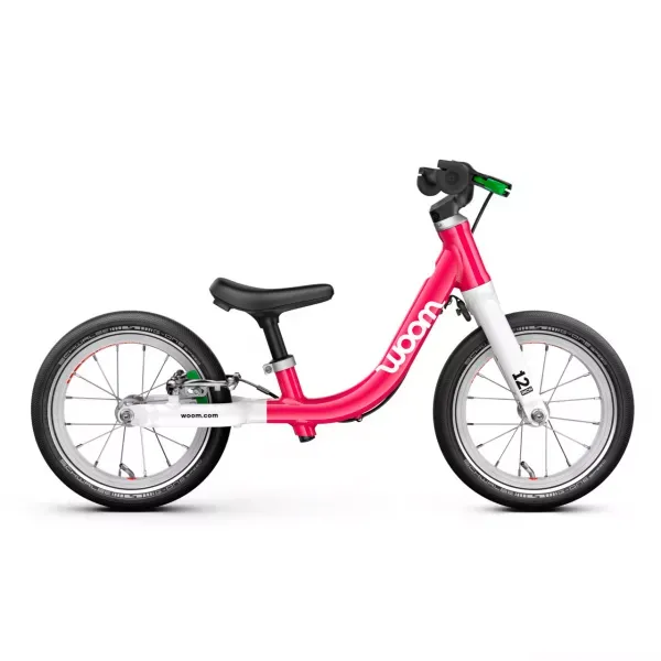 BICICLETA COPII WOOM GO 1 HOT PINK 12inch Ofertă