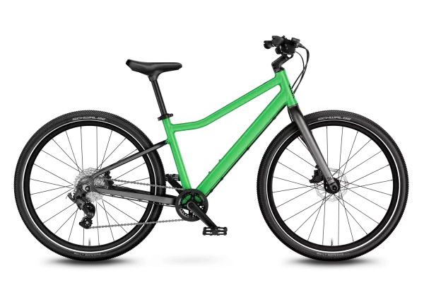 BICICLETA COPII WOOM EXPLORE 5 JUNGLE GREEN 24inch Promoție