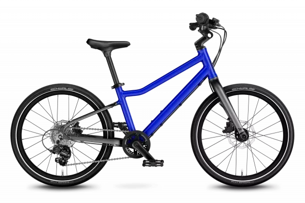 BICICLETA COPII WOOM EXPLORE 4 MAGNETIC BLUE 20inch Ofertă exclusivă