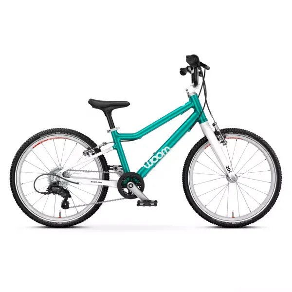 Preț redus BICICLETA COPII WOOM GO 4 METALLIC PETROL 20inch