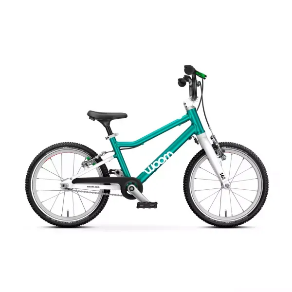 Bestseller BICICLETA COPII WOOM GO 3 METALLIC PETROL 16inch