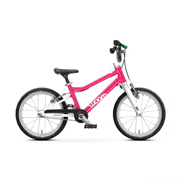 Ofertă limitată BICICLETA COPII WOOM GO 3 HOT PINK 16inch