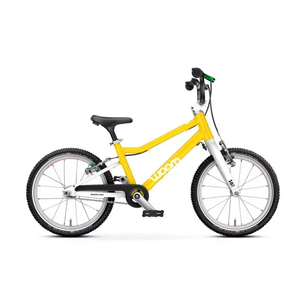 Ofertă exclusivă BICICLETA COPII WOOM GO 3 YELLOW 16inch